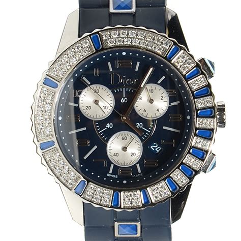 dior christal watch blue|christian Dior watches swiss made.